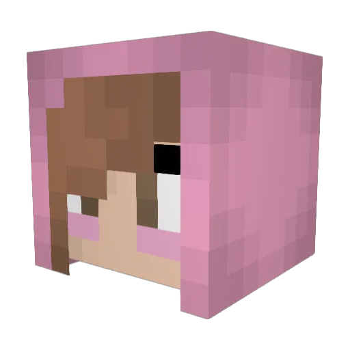 _Makita__ Minecraft avatar head, 3D render