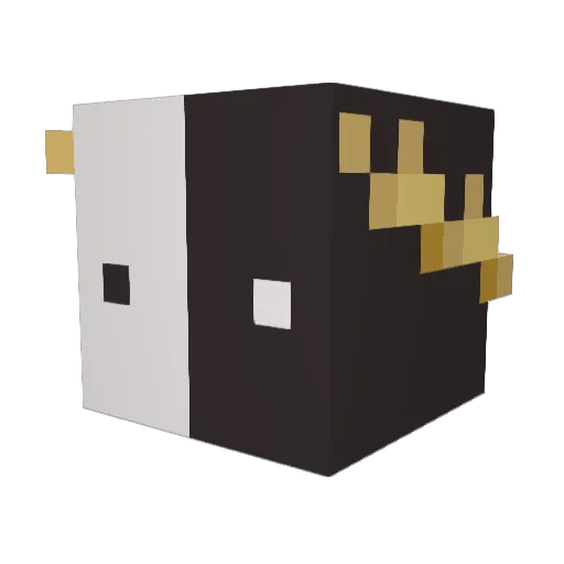 _Malden_ Minecraft avatar head, 3D render
