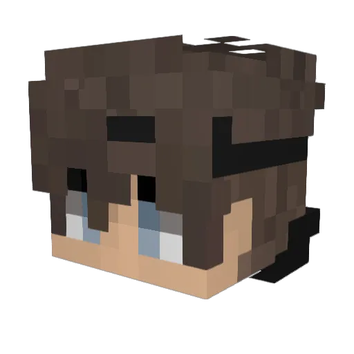 _MantisToboggan Minecraft avatar head, 3D render