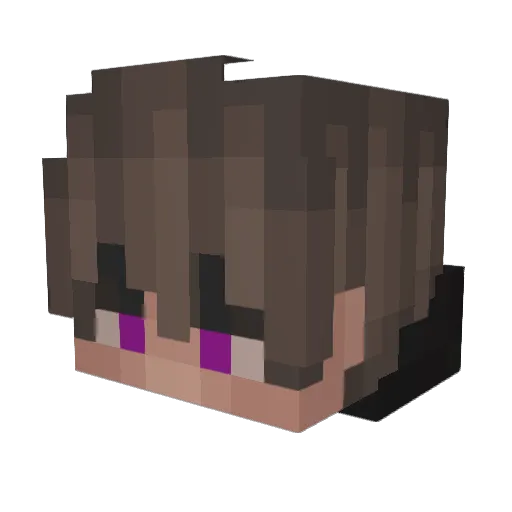 _Maor_ Minecraft avatar head, 3D render