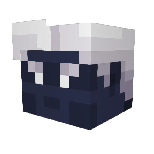_MartinLee Minecraft avatar head, 3D render