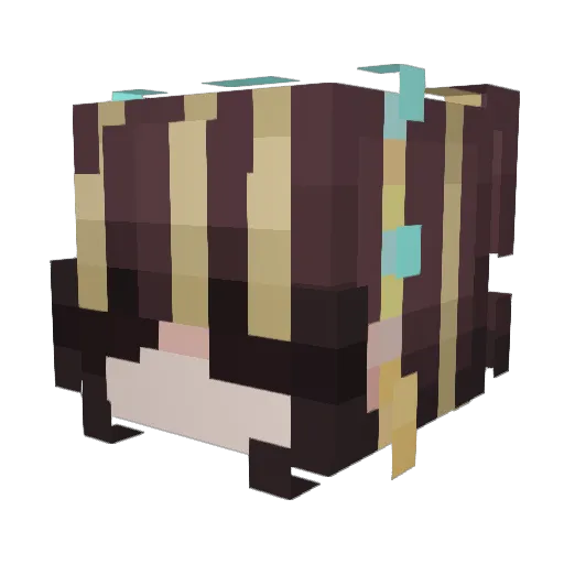 _Martinss Minecraft avatar head, 3D render
