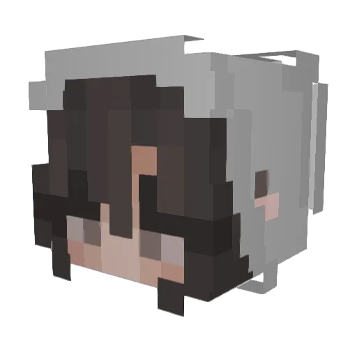 _Mastika_ Minecraft avatar head, 3D render