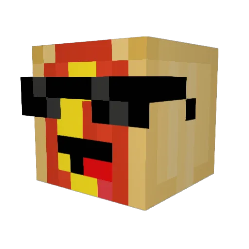 _Matri_ Minecraft avatar head, 3D render