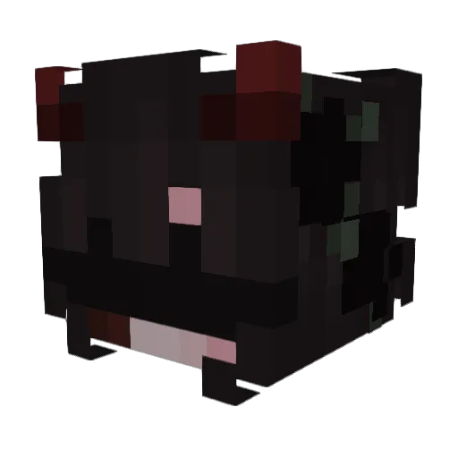 _MaxShroom_ Minecraft avatar head, 3D render