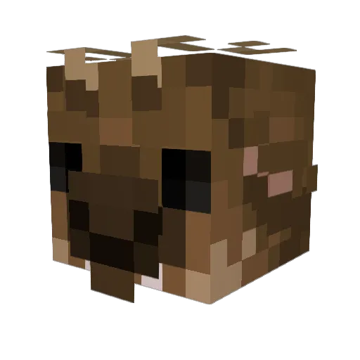 _McDonaldsSprite Minecraft avatar head, 3D render