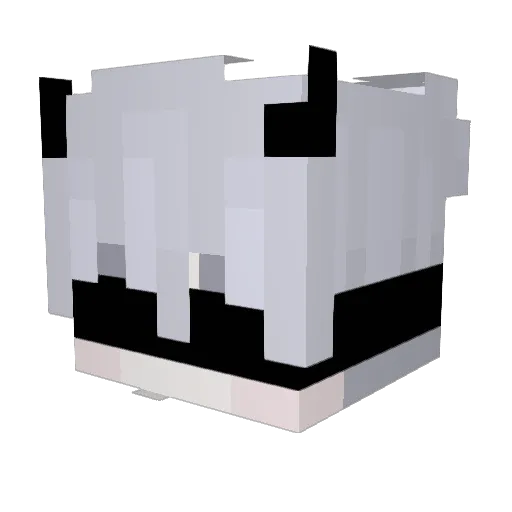 _MeKills_ Minecraft avatar head, 3D render