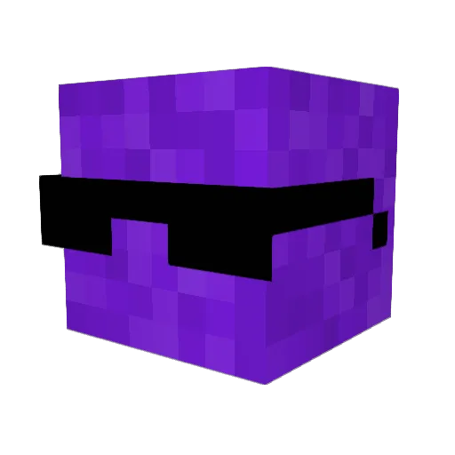 _Meek__ Minecraft avatar head, 3D render