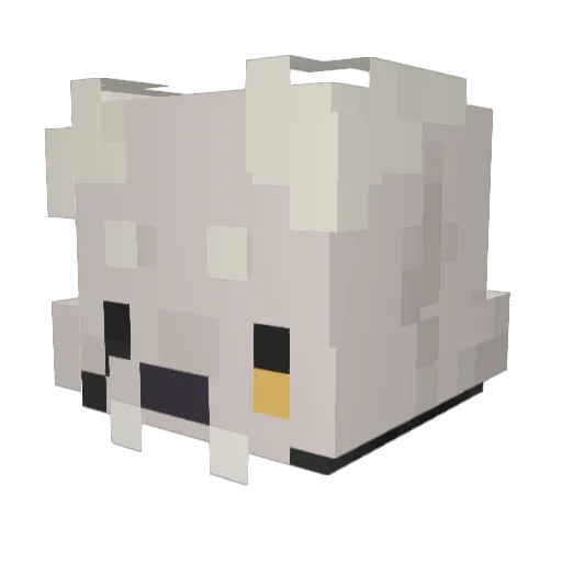 _Mesatrap_ Minecraft avatar head, 3D render