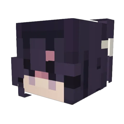 _Metanoia_ Minecraft avatar head, 3D render