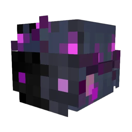 _MiaUwU Minecraft avatar head, 3D render