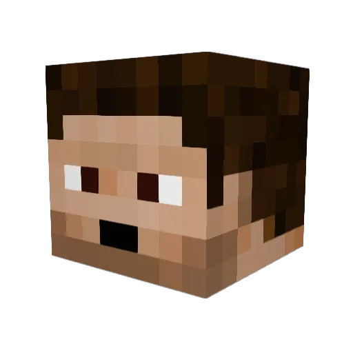_Michael7_ Minecraft avatar head, 3D render