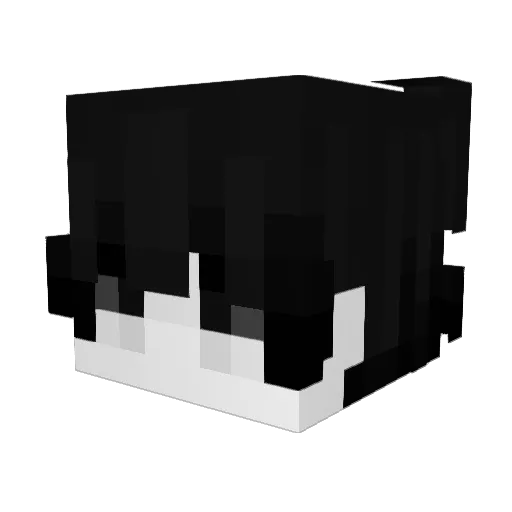 _Mikezin_ Minecraft avatar head, 3D render