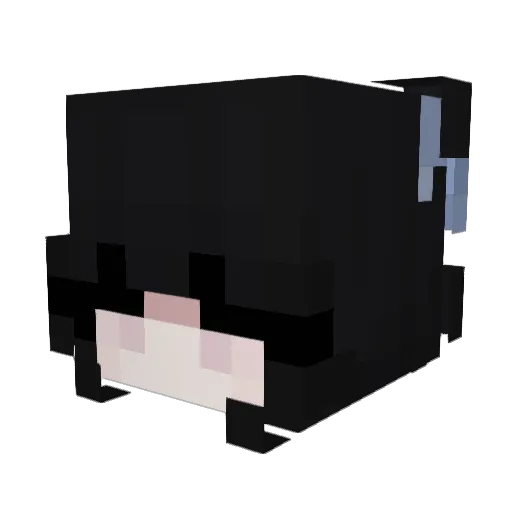 _Millay Minecraft avatar head, 3D render