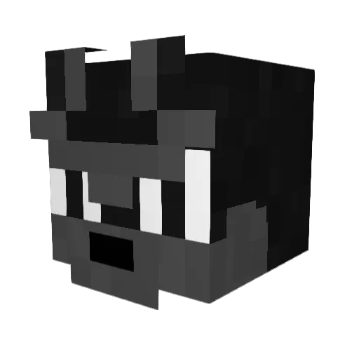 _Mimi_Oro Minecraft avatar head, 3D render