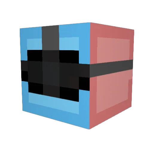 _MinerJBug_ Minecraft avatar head, 3D render