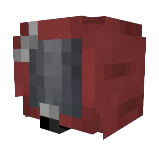 _MiniHD_ Minecraft avatar head, 3D render