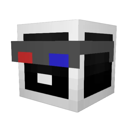 _Minimof_ Minecraft avatar head, 3D render