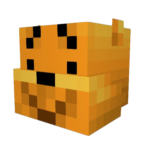 _Miodek_ Minecraft avatar head, 3D render
