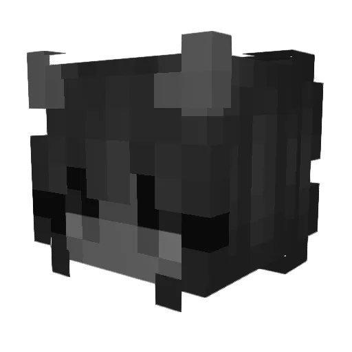 _MissOlijfje_ Minecraft avatar head, 3D render