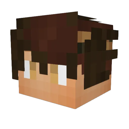 _MixTarZ Minecraft avatar head, 3D render