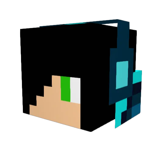 _Monkeys_ Minecraft avatar head, 3D render