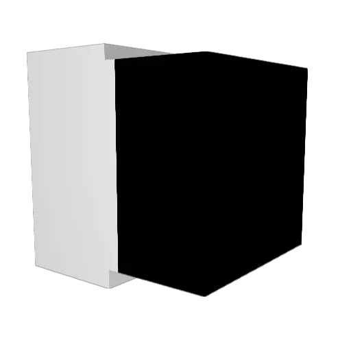 _Mono_Q Minecraft avatar head, 3D render