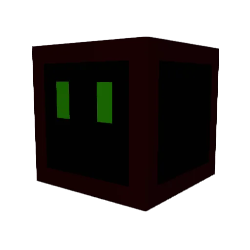 _Morcus_ Minecraft avatar head, 3D render