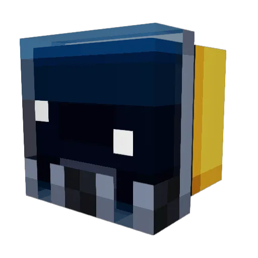 _Moxy1 Minecraft avatar head, 3D render