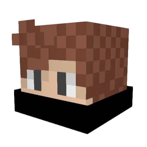 _MrCarL_ Minecraft avatar head, 3D render