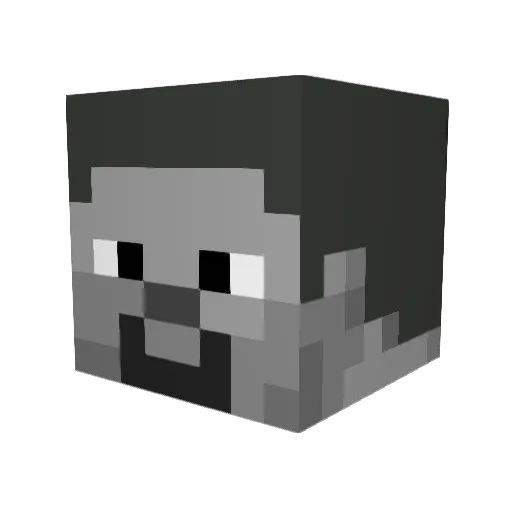_MrSnarxX_ Minecraft avatar head, 3D render