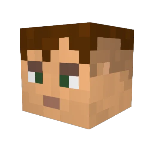 _MrSuCCeSS_ Minecraft avatar head, 3D render