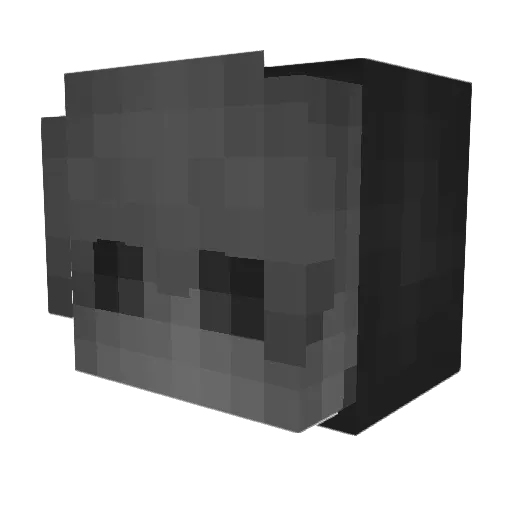 _Mr_Air Minecraft avatar head, 3D render