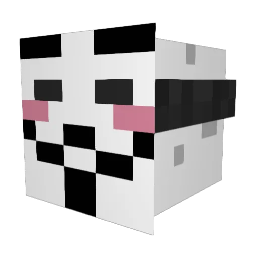 _Mr_Green_00 Minecraft avatar head, 3D render