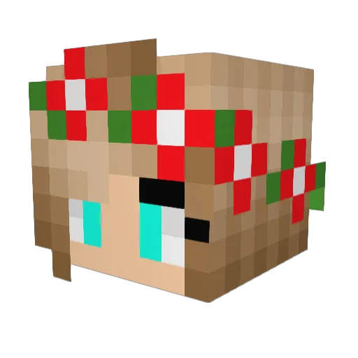 _Mr_Shark_ Minecraft avatar head, 3D render
