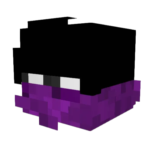 _Mrci Minecraft avatar head, 3D render
