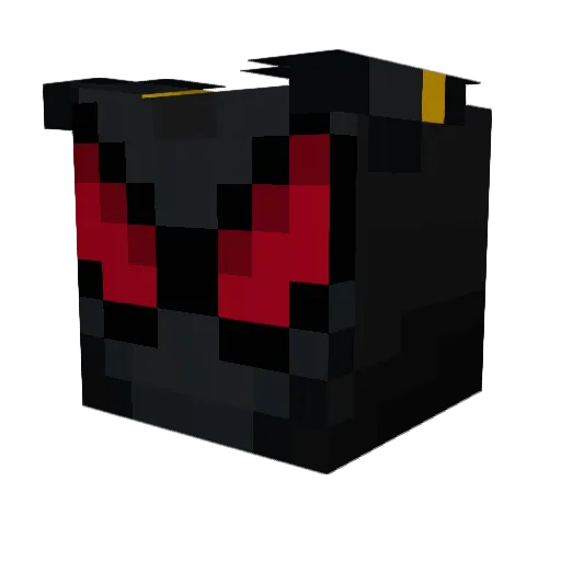 _Musoka Minecraft avatar head, 3D render