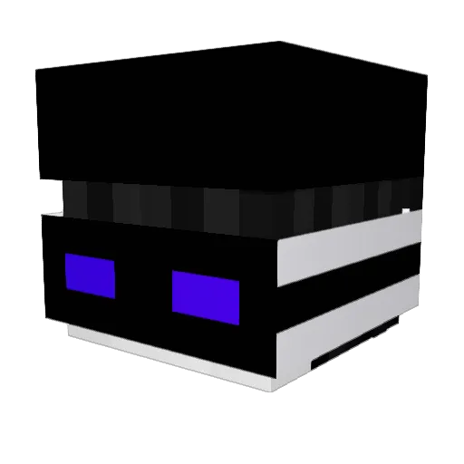 _Mxna_ Minecraft avatar head, 3D render