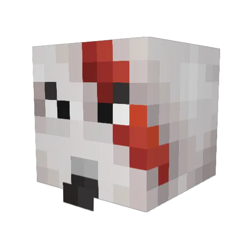_Myron_ Minecraft avatar head, 3D render