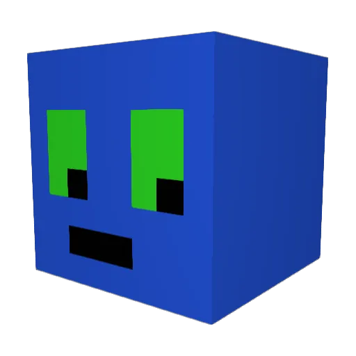 _Mytarius_ Minecraft avatar head, 3D render