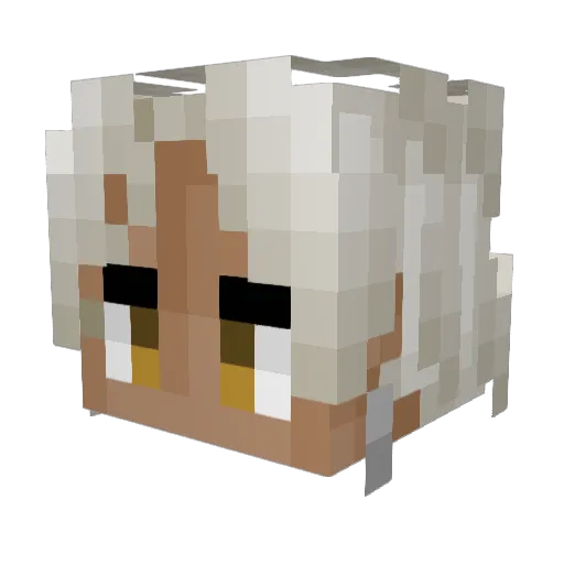 _Mythex Minecraft avatar head, 3D render