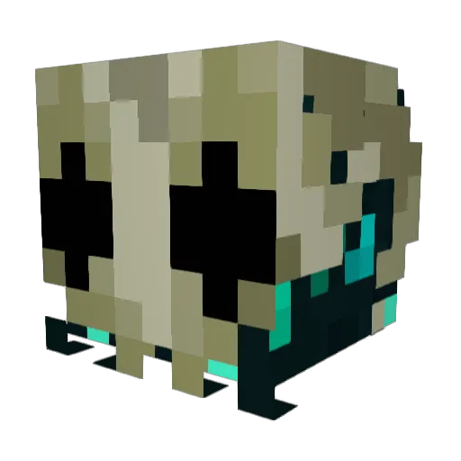 _Naatre_ Minecraft avatar head, 3D render