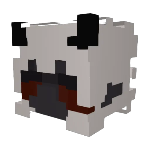 _Narinder_ Minecraft avatar head, 3D render