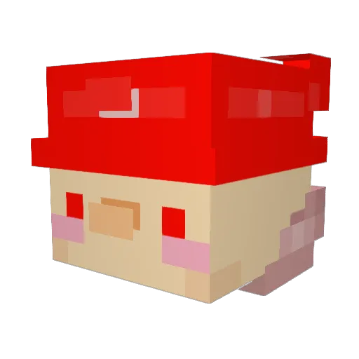 _Nazgul Minecraft avatar head, 3D render