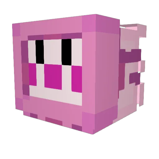 _Nelly__ Minecraft avatar head, 3D render