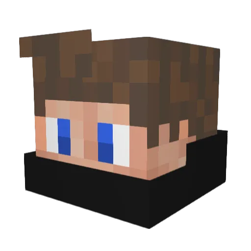 _NeoxPvP_ Minecraft avatar head, 3D render