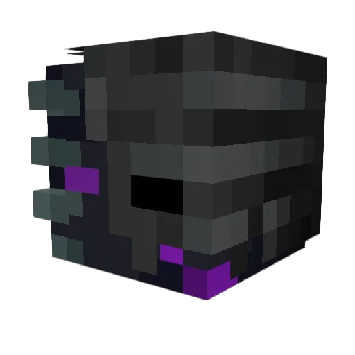 _Newt8 Minecraft avatar head, 3D render