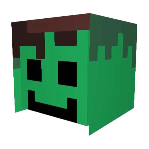 _NightOwl___ Minecraft avatar head, 3D render