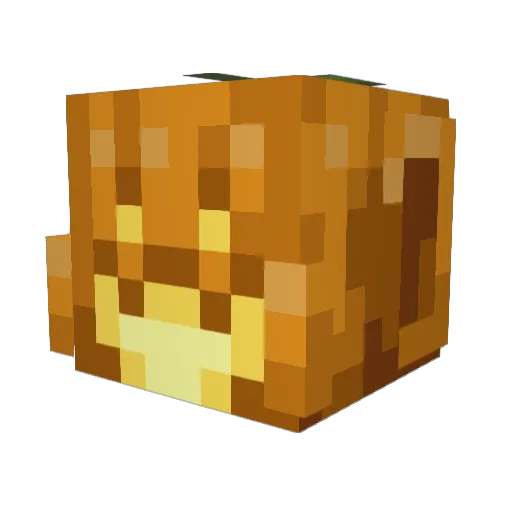 _Ninni Minecraft avatar head, 3D render