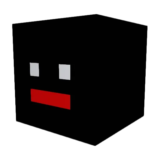 _Njickk_ Minecraft avatar head, 3D render